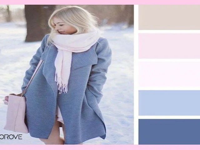 ترکیب رنگ لباس مناسب فصل زمستان